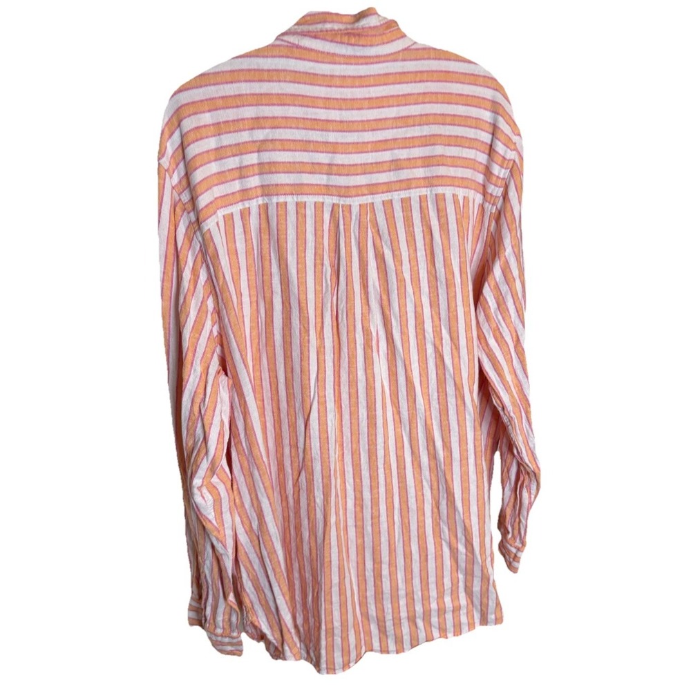 Universal Thread Relaxed Fit Striped Button Up Bl… - image 3